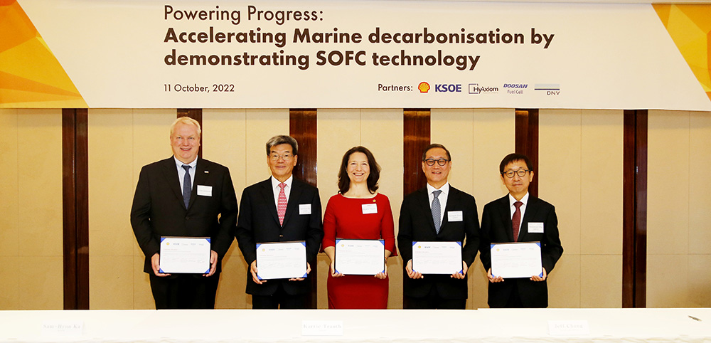 HyAxiom Signs Agreement with Shell To Demonstrate Fuel Cell Technology’s Ability to Decarbonize Shipping Industry