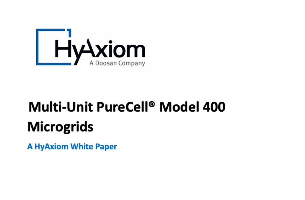 Multi-Unit PureCell® Model 400 Microgrids
